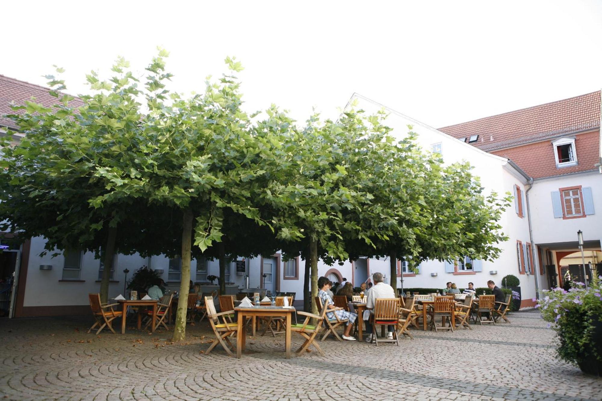 Landhotel Zum Schwanen Mit Restaurant Mona Liza Osthofen Esterno foto